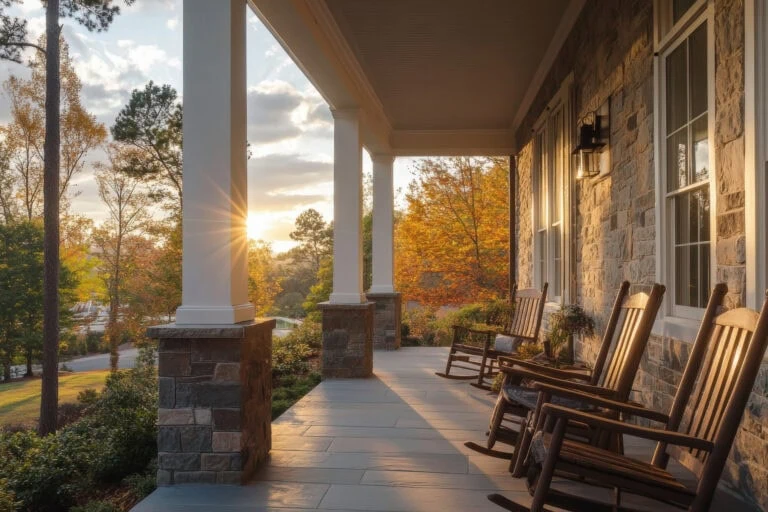 wake county fun facts, front porch with scenic view